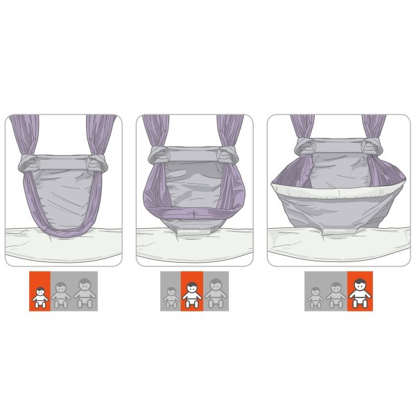 MANDUCA Ergonomické nosítko Twist
