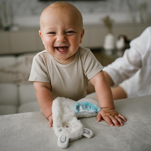 BABYONO Hračka mazlíček Lama Lulu 0m+