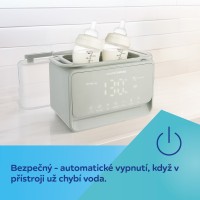 CANPOL BABIES Elektrický double ohřívač a sterilizátor kojeneckých lahví 7v1