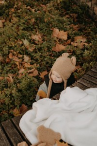 T-TOMI Cap TEDDY Brown