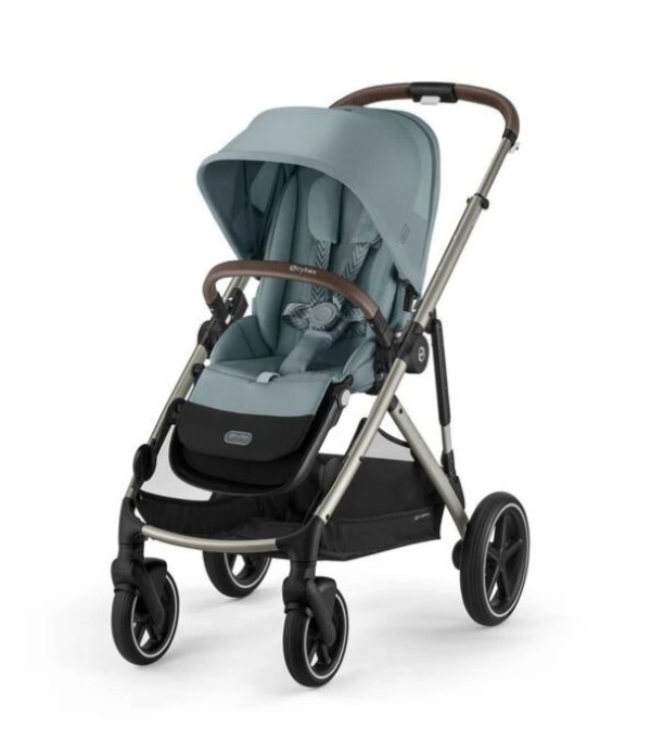 CYBEX Gold GAZELLE S Sportovní/sourozenecký kočárek - Stormy Blue | light blue