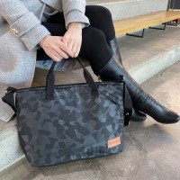 PETITE&MARS Přebalovací taška Bag Marble Black