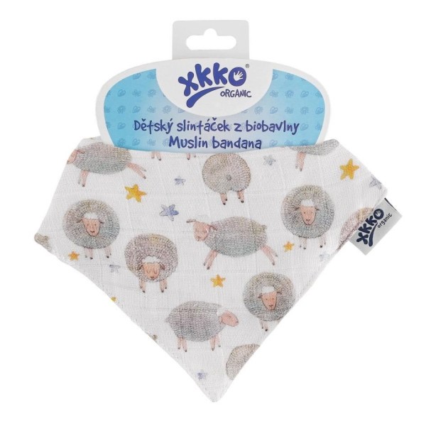KIKKO Dětský slintáček XKKO Organic Staré časy