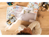 LITTLE DUTCH Knížka se samolepkami Doprava Jim