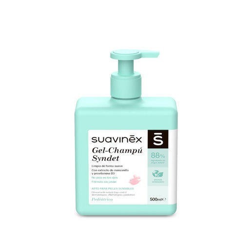 SUAVINEX SYNDET gel - šampon - 500 ml + žínka ZDARMA
