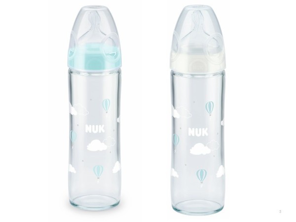 NUK FC+ lahev sklo New Classic 240ml SI