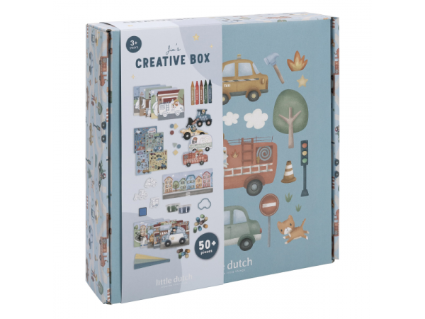 LITTLE DUTCH Kreativní sada XL Jim & Friends - Kreativní sada XL Jim & Friends