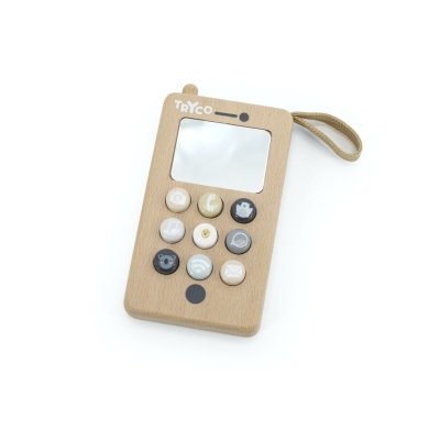 Dřevěný mobilní telefon