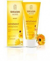 Měsíčkový dětský krém 75ml Weleda