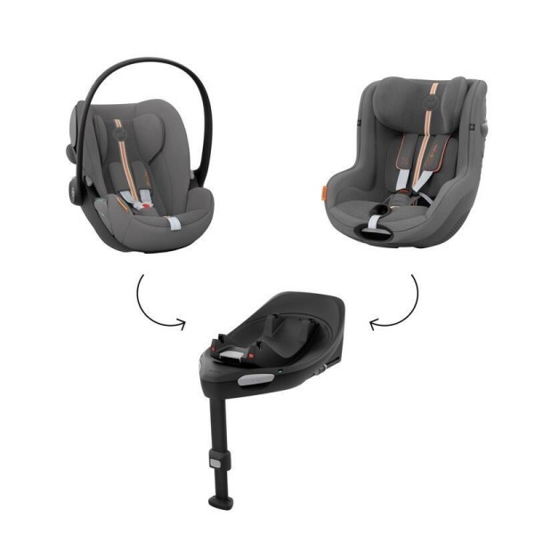 CYBEX Akční set Balios SET XL Kočárek + korba + autosedačka Cybex + base + adapter + pláštěnky