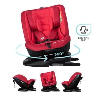 KINDERKRAFT Autosedačka Xpedition Isofix Red, Otočná 0-36 kg