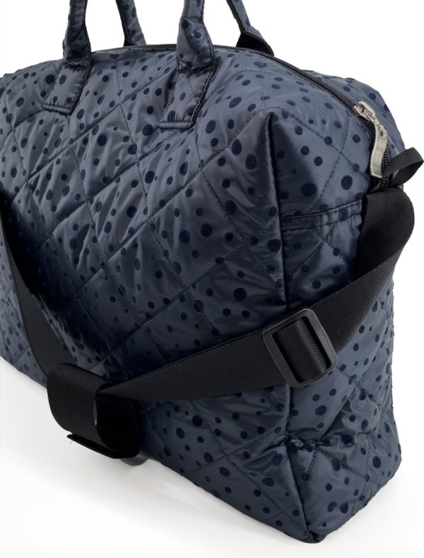 Pinkie kabela na kočárek Dark Blue Dots M