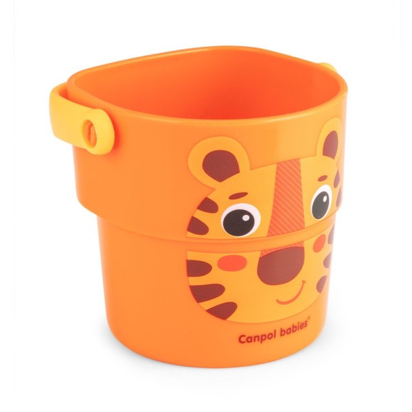 CANPOL BABIES Kyblíky do vody HELLO LITTLE 3ks