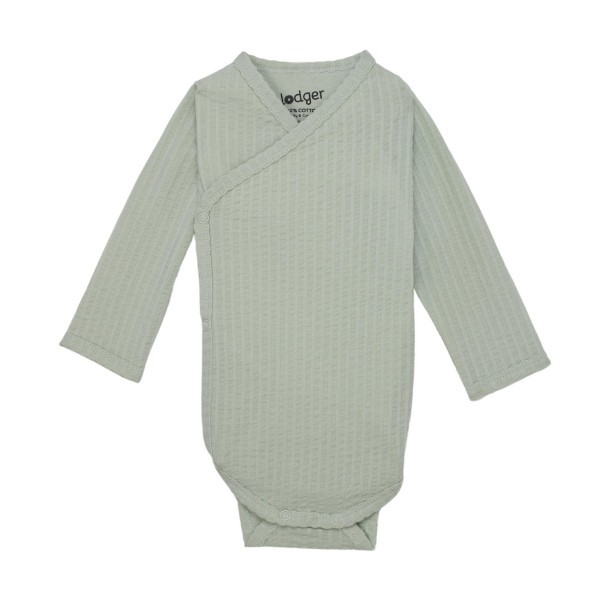 LODGER BODY Romper LS Seersucker Silk