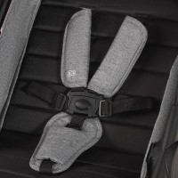 Kočárek sportovní Grande City Black Kinderkraft + Dětské odrážedlo 2WAY Next