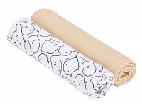 Bavlněné pleny Lässig Swaddle blanket 120x120 Bavlněné pleny Lässig Swaddle blanket 120x120