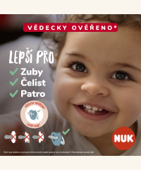 NUK Dudlík Star latex, 1ks BOX