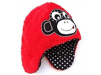 Čepice Pinkie Monkey zimní