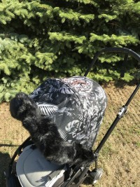 Kožešina Black - 98 CM