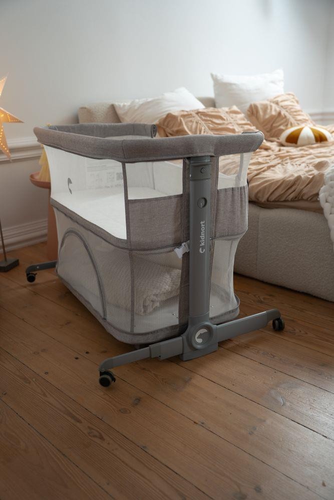 KIDNORT Postýlka Snäckskal