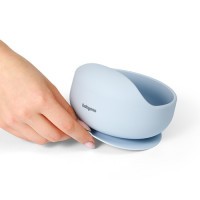 BABYONO Miska silikonová s přísavkou 6m+