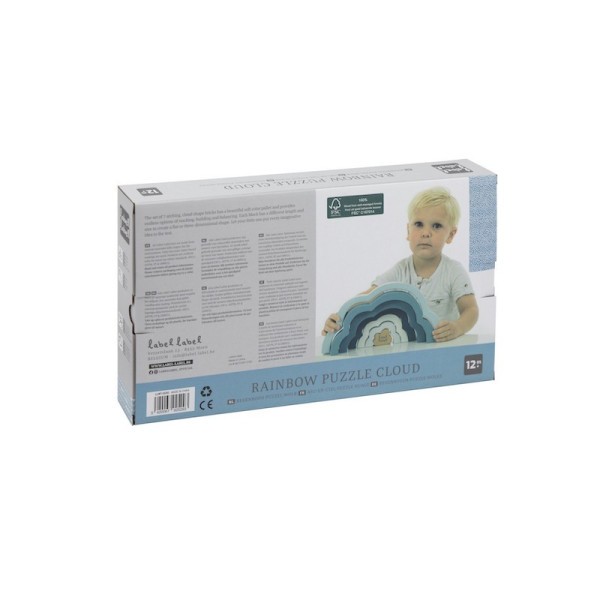 Label Label Duhový mráček Puzzle