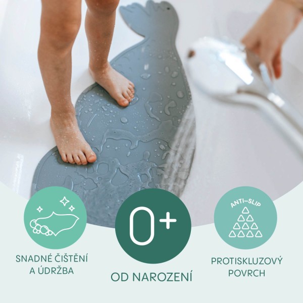ZOPA Silikonová podložka do vany protiskluzová