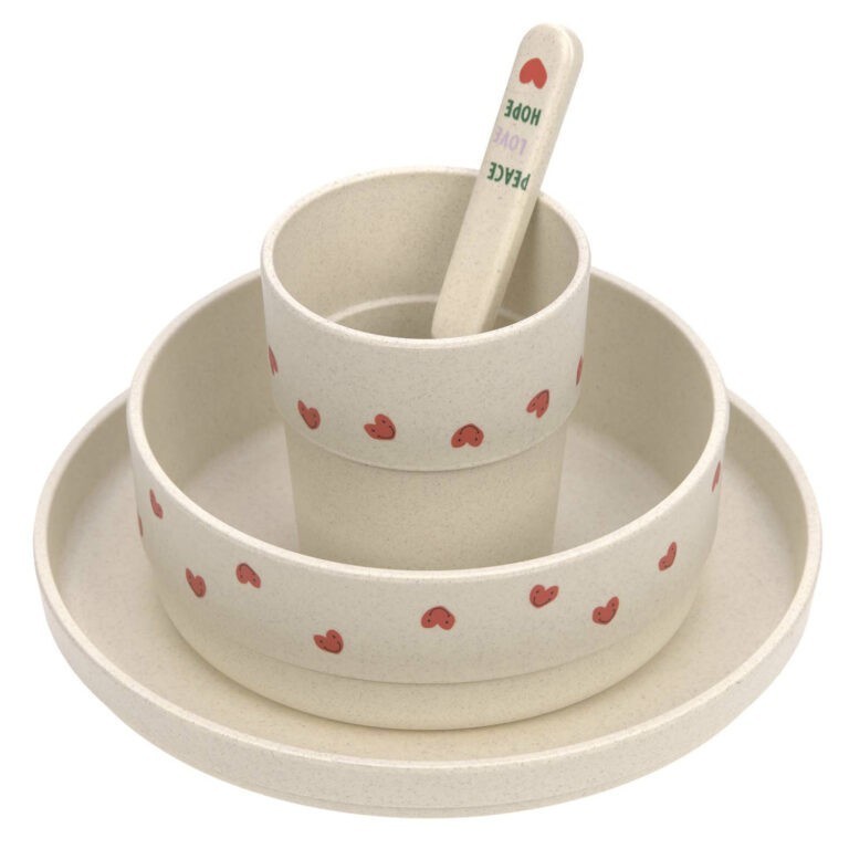 Lässig Dish Set PP/Cellulose Happy Rascals Sada dětského nádobí