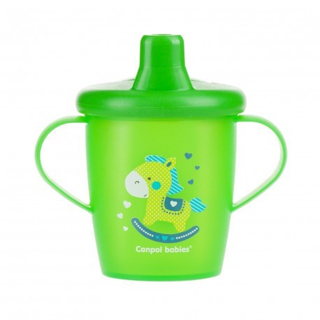CANPOL BABIES Nevylévací hrneček TOYS 250ml