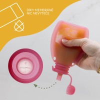 ZOPA Silikonová plnitelná kapsička na dětskou stravu