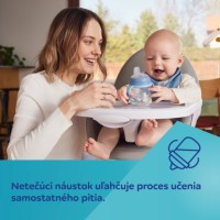 CANPOL BABIES Hrneček se silikonovým pítkem FirstCup 250ml