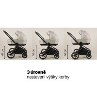 ZOPA Set kočárek Move Cross 5 + hluboká korba  Move XL 5 + autosedačka XM dle vlastního výběru + báze