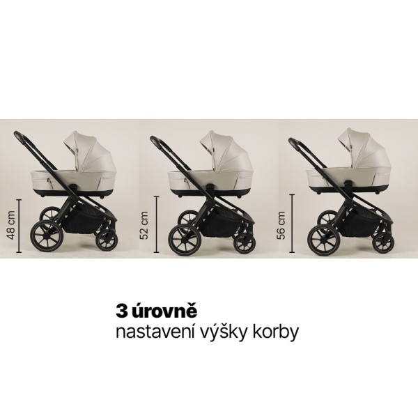 ZOPA Set kočárek Move Cross 5 + hluboká korba Move XL 5 + autosedačka XM