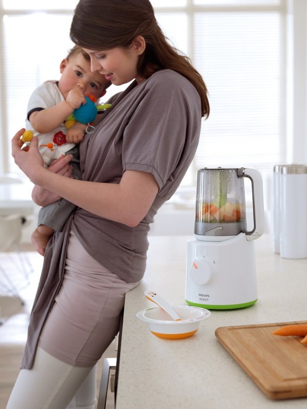 Philips AVENT Parní hrnec a mixér 2v1 SCF870/22