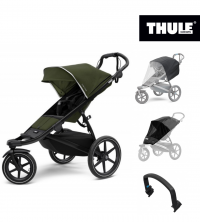 AKČNÍ SET Thule Urban Glide 2 + pláštěnka, moskytiéra, madlo zdarma