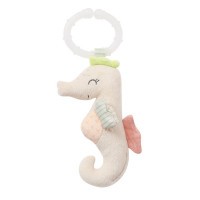 Baby Fehn Plyšová hračka s kroužkem koník ChildernOfTheSea