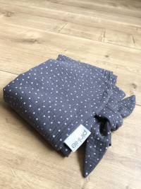 PINKIE Letní deka Muslin Dark Grey Dots PINKIE Letní deka Muslin Dark Grey Dots