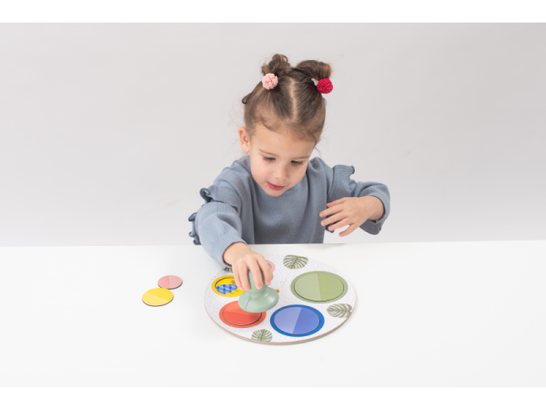 TAF TOYS Magnetické puzzle 4v1