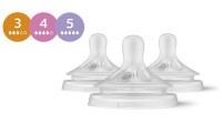 Philips AVENT Savička Natural Response  mix 1m+,3m+,6m+, 3 ks