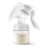 Philips AVENT Odsávačka mateř.mléka manuální, startovní sada + Sáčky na mateřské mléko 180 ml, 25 ks