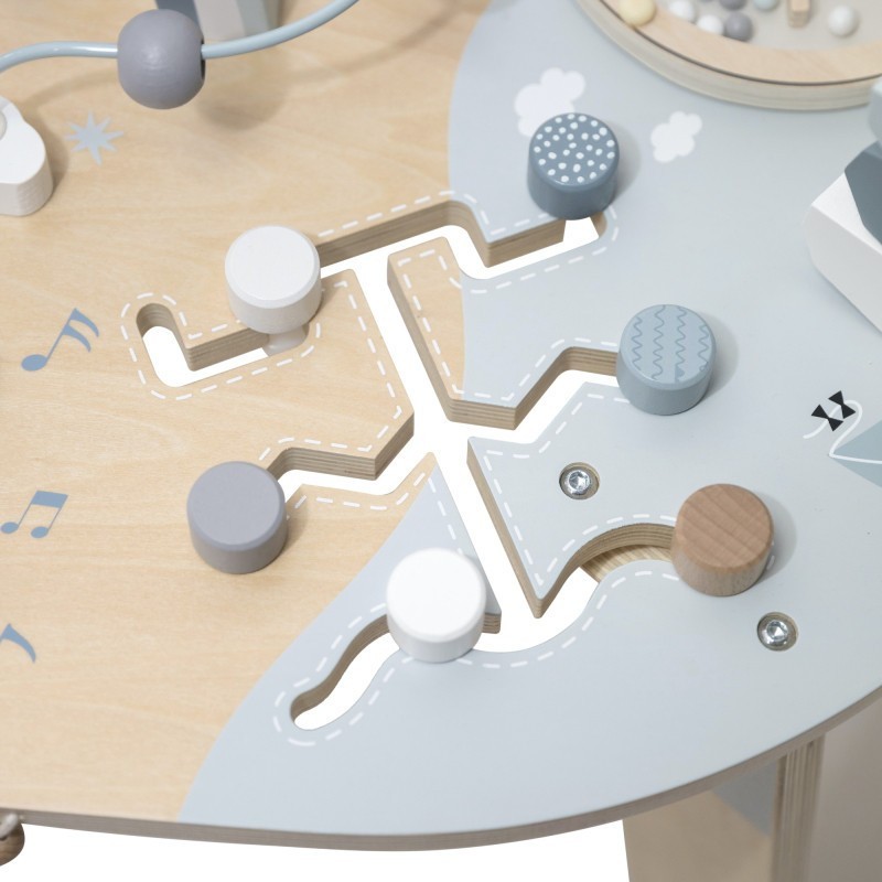 Label Label Stoleček s aktivitami