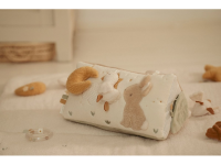 LITTLE DUTCH Polštářek trojhranný s aktivitami Newborn Naturals