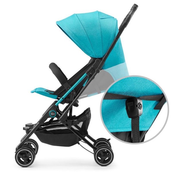 KINDERKRAFT Mini Dot Coral Kočárek sportovní + koš na pleny Angelcare