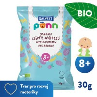 SALVEST Põnn BIO Čočkové koláčky s malinami (30 g) SALVEST Põnn BIO Čočkové koláčky s malinami (30 g)