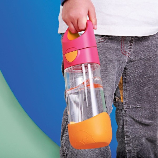 B.BOX Lahev na pití s brčkem 450 ml