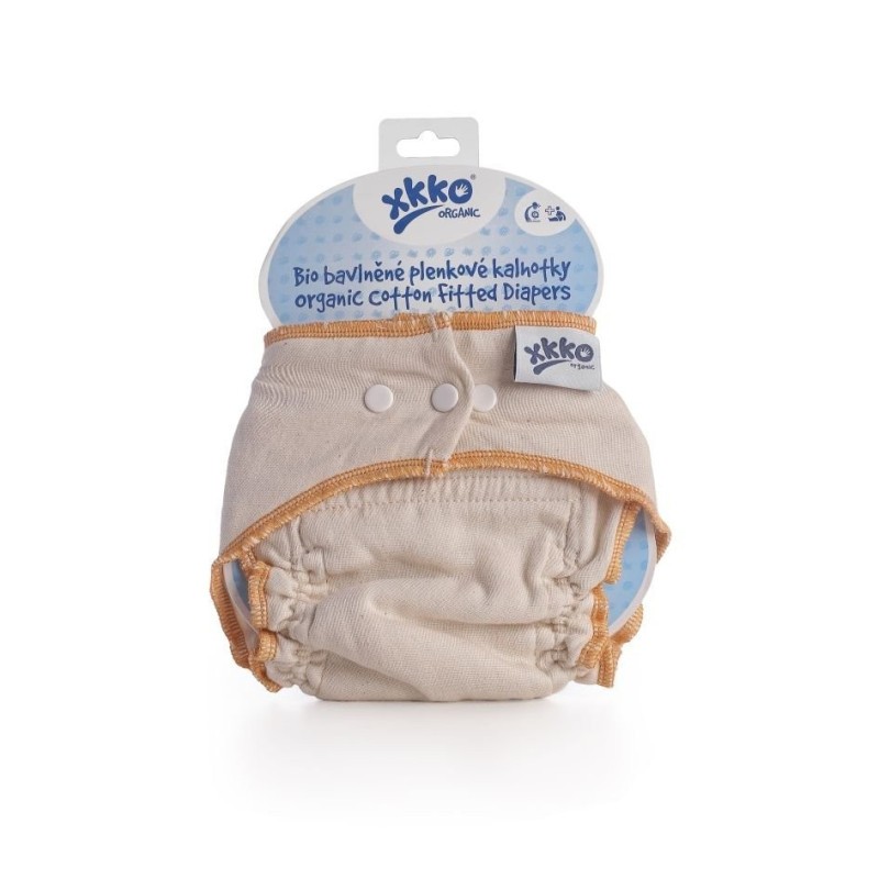 KIKKO Plenkové kalhotky XKKO Organic - Natural