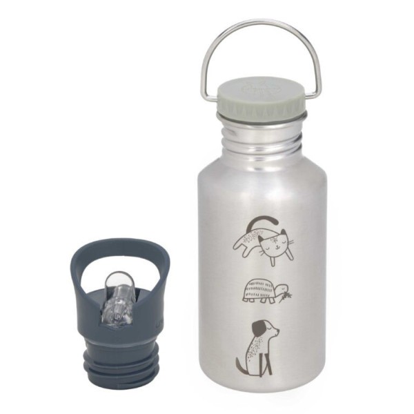 Lässig Nerezová lahev 500ml Bottle Stainless Steel Happy Prints