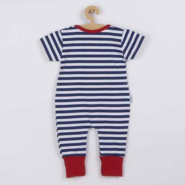NEW BABY Letní overal Marine