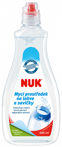 NUK Mycí prostředek na láhve a savičky 500ml NUK Mycí prostředek na láhve a savičky 500ml