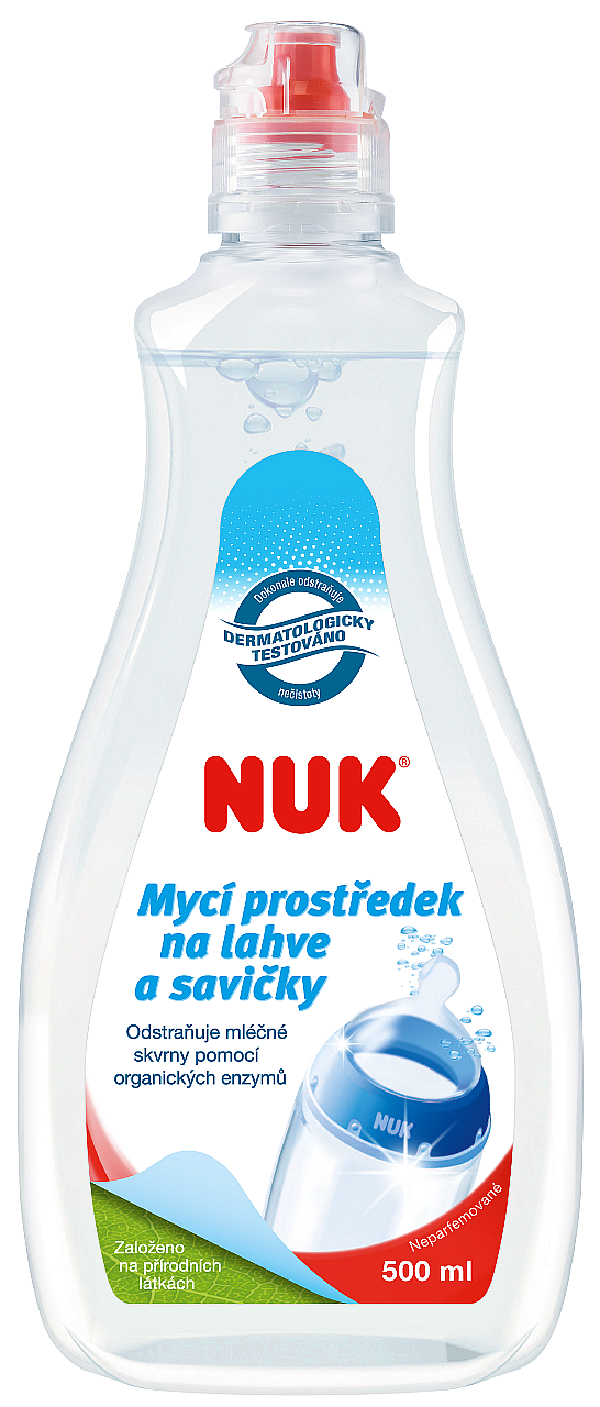 NUK Mycí prostředek na láhve a savičky 500ml